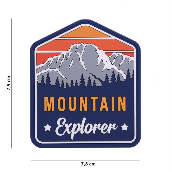 Patch 3D PVC Mountain Explorer